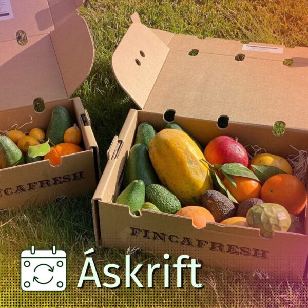 Fincafresh ávaxtakassar í áskrift