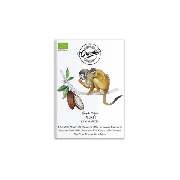 Uppruna súkkulaði Perú - 50%